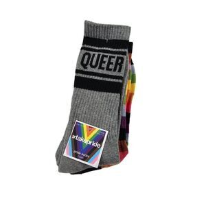 Take Pride Target socks 2 Pairs Large